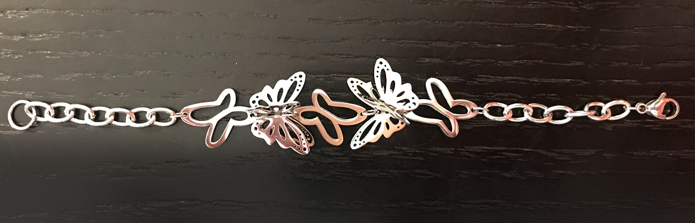 Bracelet 3D Butterfly
