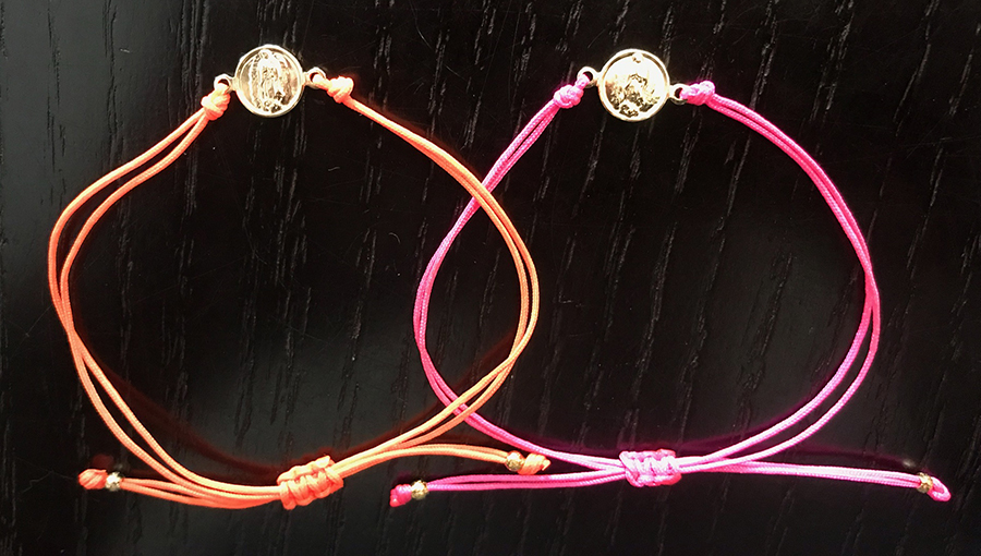 Bracelet Orange & Pink Bracelet Icon